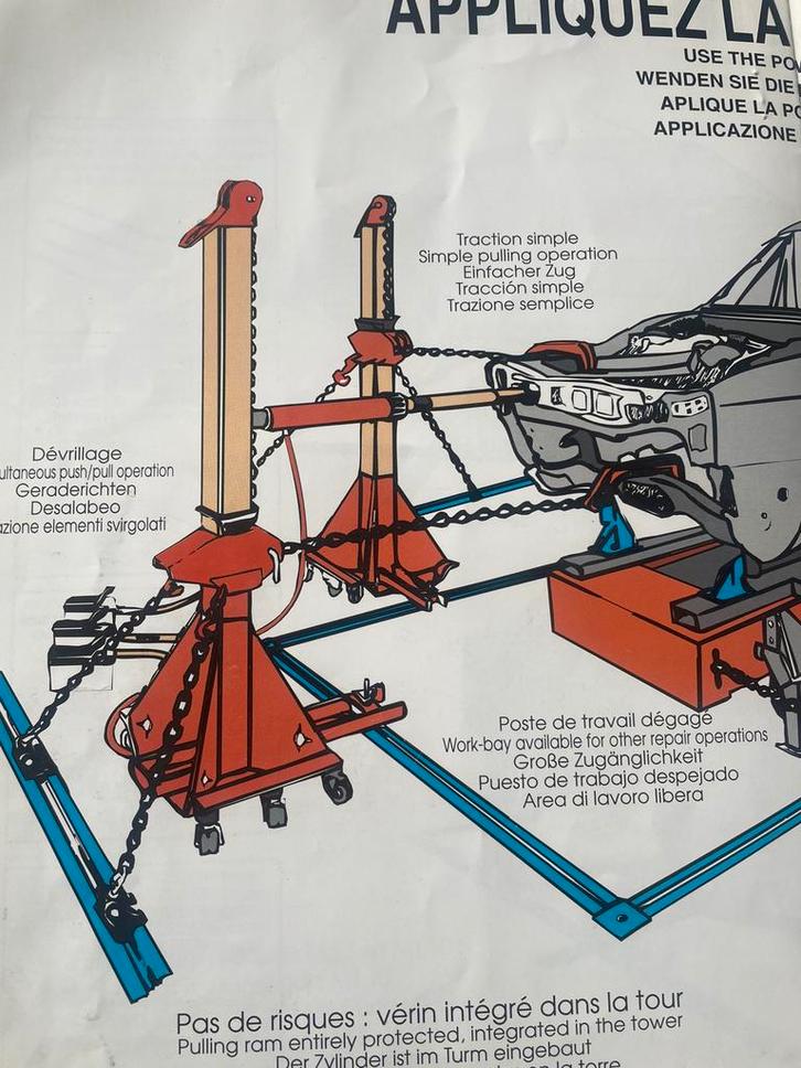 Tracteur à mât Celette System 5000, Autos : Divers, Outils de voiture, Utilisé, Enlèvement