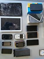 Lot Smarthphones en gewone gsm's, Utilisé, Enlèvement ou Envoi