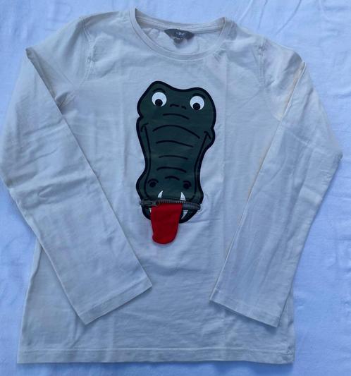Fun Thee-shirt manches longues  T:134, Kinderen en Baby's, Kinderkleding | Maat 134, Zo goed als nieuw, Shirt of Longsleeve, Ophalen