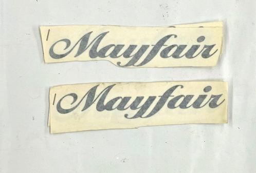 Mini MAYFAIR stickers zwart., Auto-onderdelen, Overige Auto-onderdelen, Mini, Oldtimer onderdelen, Rover, Austin, Nieuw, Ophalen