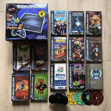 Console Sega Saturn + Jeux 