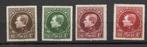 Année 1929 : 289-292 * (voir scan) - S.M. le Roi Albert Ier, Postzegels en Munten, Ophalen of Verzenden