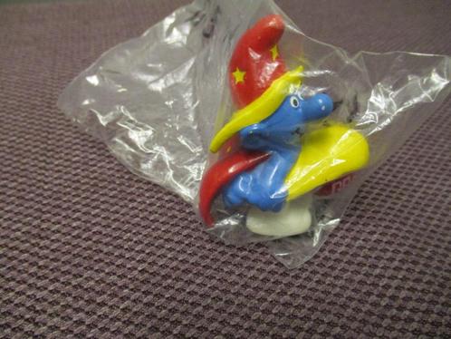 10 STUKS RECLAME SMURFEN GB - TOVENAAR MET BAL - ANNO 1990, Verzamelen, Smurfen, Zo goed als nieuw, Poppetje, Figuurtje of Knuffel