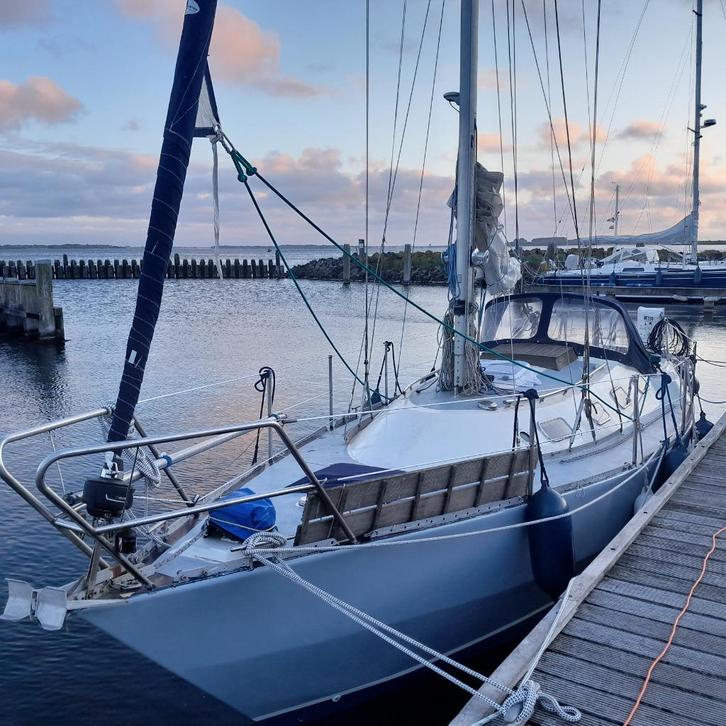 Stalen Zeiljacht - 1.95cm stahoogte - inboard motor 2019, Watersport en Boten, Kajuitzeilboten en Zeiljachten, Gebruikt, Tourjacht of Cruiser