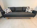 Vend canapé lit Ikea Grunnarp, Maison & Meubles, Chambre à coucher | Canapés-lits, Gris, Queen size, Enlèvement, 200 cm