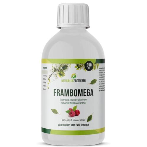 Frambomega 250ml – Omega 3 met frambozensmaak voor huid, har, Sport en Fitness, Gezondheidsproducten en Wellness, Nieuw, Poeder of Drank