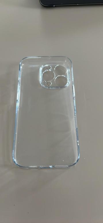 Iphone 16pro transparante cover  beschikbaar voor biedingen