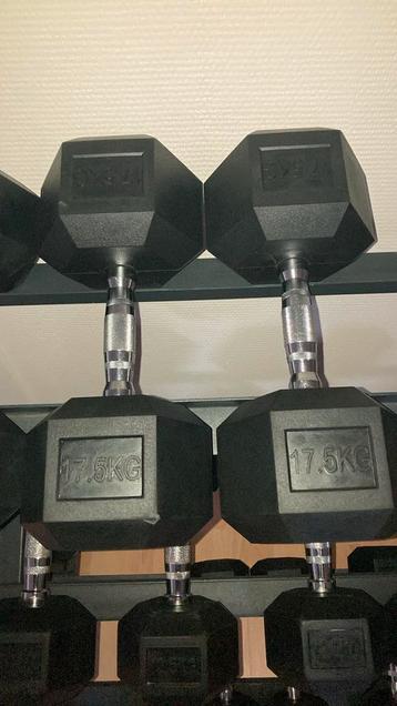 Dumbbells set 17,5 kg