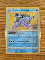 Radiant blastoise, Ophalen, Zo goed als nieuw, Losse kaart, Foil