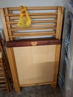 Houten kooibed met matras, Ophalen