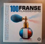5cd box. 100 Franse klassiekers., Cd's en Dvd's, Cd's | Verzamelalbums, Ophalen of Verzenden, Zo goed als nieuw