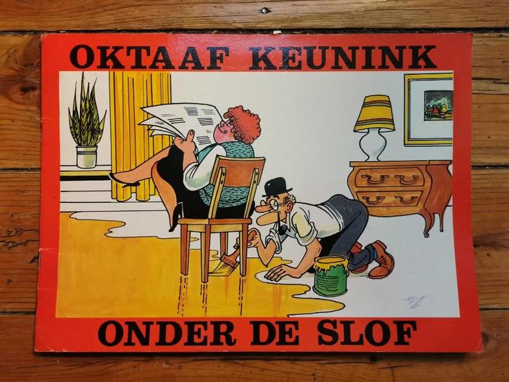 Oktaaf Keunink onder de slof - Marc Sleen - 1985, Livres, BD, Utilisé, Une BD, Enlèvement ou Envoi
