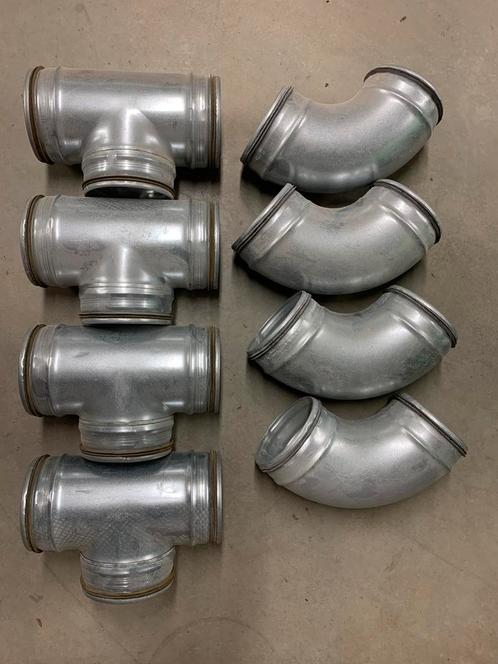 Hulpstukken voor ventilatiekanalen, Doe-het-zelf en Bouw, Metalen, Nieuw, Ophalen