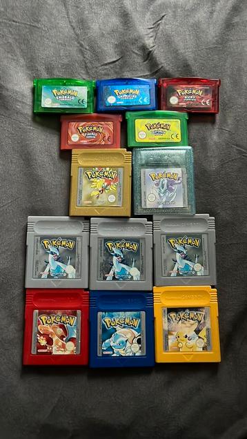 GBC/GBA Pokémon games