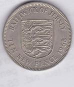Jersey 10 Nieuwe Pence munt 1968, Ophalen of Verzenden, Overige landen, Losse munt