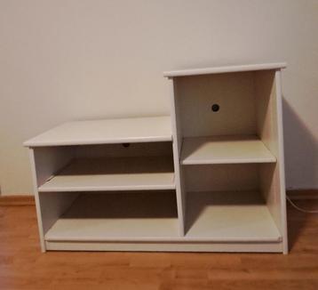 Witte Tv kast breedte 108 cm zeer goede staat beschikbaar voor biedingen
