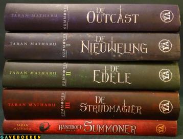 Summoner - Taran Matharu - Van Goor - 5x - Hardcover beschikbaar voor biedingen