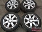 16″ 7 spaak velgen set Jaguar  X-Type met winterbanden., Auto-onderdelen, Banden en Velgen, Gebruikt, 16 inch, Banden en Velgen