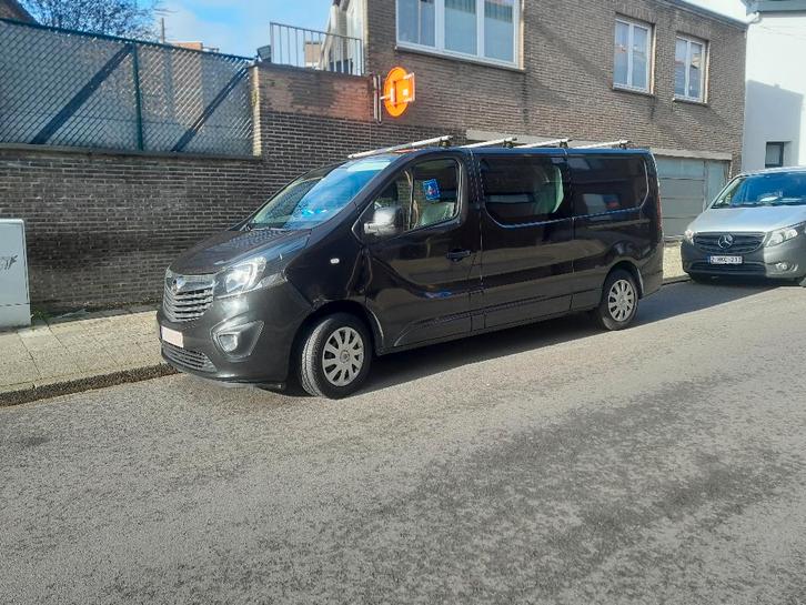 Opel vivaro dubbele cabine L2H1, Autos, Camionnettes & Utilitaires, Entreprise, ABS, Caméra de recul, Phares directionnels, Airbags