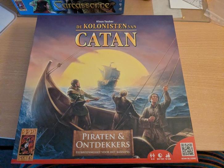 Catan: Uitbreiding Piraten en Ontdekkers, Hobby en Vrije tijd, Gezelschapsspellen | Bordspellen, Zo goed als nieuw, Ophalen of Verzenden