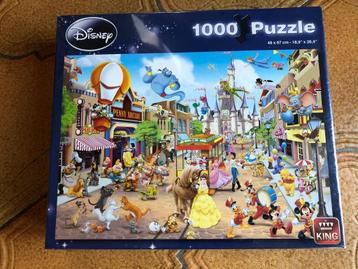 King puzzel Disney 1000 stukken nieuw ongeopend  beschikbaar voor biedingen