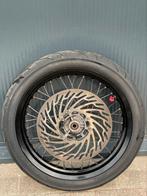 Voor velg 17 inch zwart derbi senda drd racing 15 mm as, Fietsen en Brommers, Brommeronderdelen | Algemeen, Ophalen of Verzenden