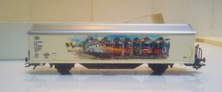 Vend wagon Hbis CFL en boîte d'origine série limitée 700 pie, Hobby en Vrije tijd, Modeltreinen | H0, Nieuw, Wagon, Wisselstroom