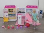 BARBIE Ambulance + dokter, Ophalen, Zo goed als nieuw, Barbie