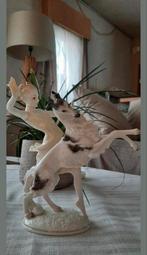 Hutschenreuther dansend meisje met windhond, Ophalen, Zo goed als nieuw