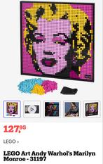 LEGO 31197 Andy Warhol's Marilyn Monroe, Comme neuf, Lego, Enlèvement ou Envoi
