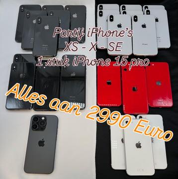 Partij iPhone’s beschikbaar voor biedingen