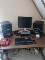 2 actieve studio monitors, Ophalen of Verzenden, Gebruikt, Speakers, Overige merken