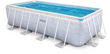 Piscine Intex 4* 2, 200 à 400 cm, Enlèvement, Utilisé, 80 à 120 cm