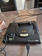 Sega mega drive, Games en Spelcomputers, Spelcomputers | Sega, Mega Drive, Met games, Ophalen of Verzenden, Zo goed als nieuw