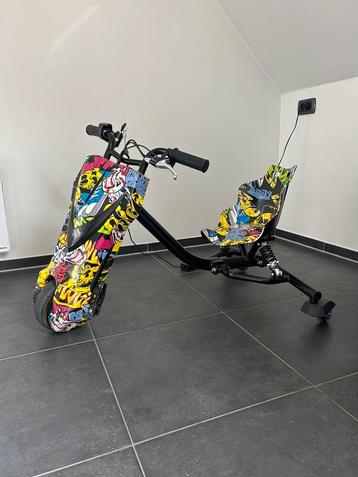 Elektrische Drift Trike - Met Extra Vering en Stoer Design! beschikbaar voor biedingen