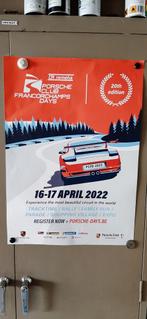 Affiche Porsche Days Francorshamps 2022, Collections, Enlèvement ou Envoi