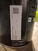 Kaviaarzwart, muur mat // paintfactory -- ongeopend, 2,5l, Ophalen, Zwart