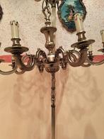 Mooie bronze luster., Huis en Inrichting, Lampen | Kroonluchters, Ophalen of Verzenden, Zo goed als nieuw