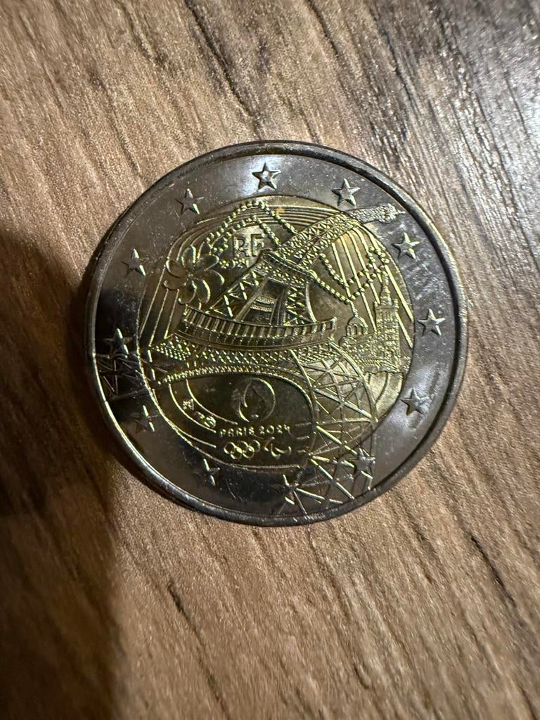 Jeux olympiques de Paris 2024, Timbres & Monnaies, Monnaies | Europe | Monnaies euro, Enlèvement ou Envoi