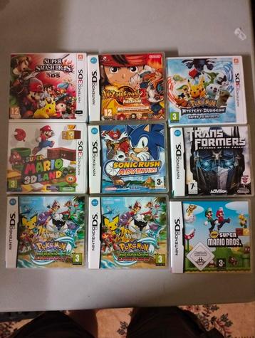 3DS/2DS games beschikbaar voor biedingen