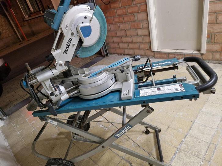 Makita LS1016 WST01 Onderstel Radiaal afkortzaag tafelzaag, Doe-het-zelf en Bouw, Gereedschap | Zaagmachines, Zo goed als nieuw