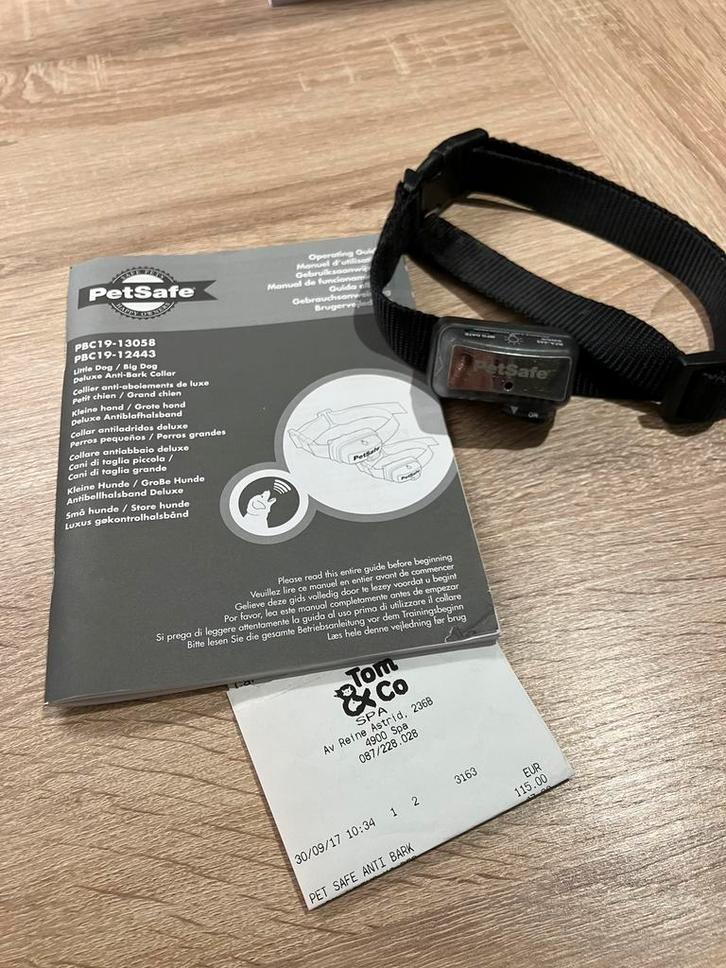 Collier anti-aboiements PetSafe, Dieren en Toebehoren, Honden-accessoires, Zo goed als nieuw, Ophalen