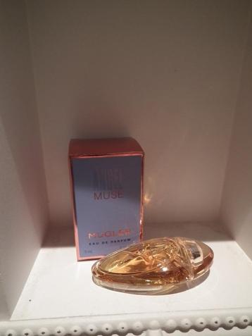 Angel Muse. Mugler Eau de Parfum (5 ml) in perfecte staat, Verzamelen, Verzenden, Nieuw, Miniatuur, Gevuld