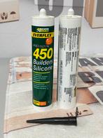 2X Everbuild 450CL Builders Silicone kit siliconkit zwart, Doe-het-zelf en Bouw, Isolatie en Afdichting, Ophalen of Verzenden