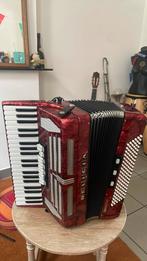 Delicia accordeon pianoklavier 120 bas, Muziek en Instrumenten, Accordeons, Ophalen, Zo goed als nieuw, Delicia