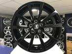 NIEUWE 17 inch 5x108 glans zwarte aluminium sportvelgenset, Autos : Pièces & Accessoires, Pneus & Jantes, 17 pouces, Jante(s)