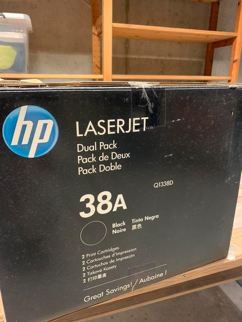 HP Printerinkt laserjet 38A black - Q1883D, Computers en Software, Printerbenodigdheden, Nieuw, Cartridge, Ophalen