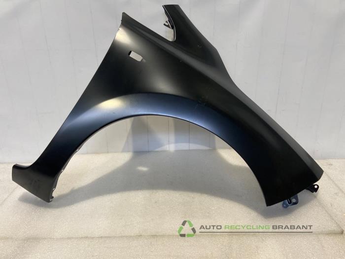 Scherm rechts-voor van een Nissan Leaf, Auto-onderdelen, Carrosserie, Nissan, Gebruikt, 3 maanden garantie, Ophalen of Verzenden