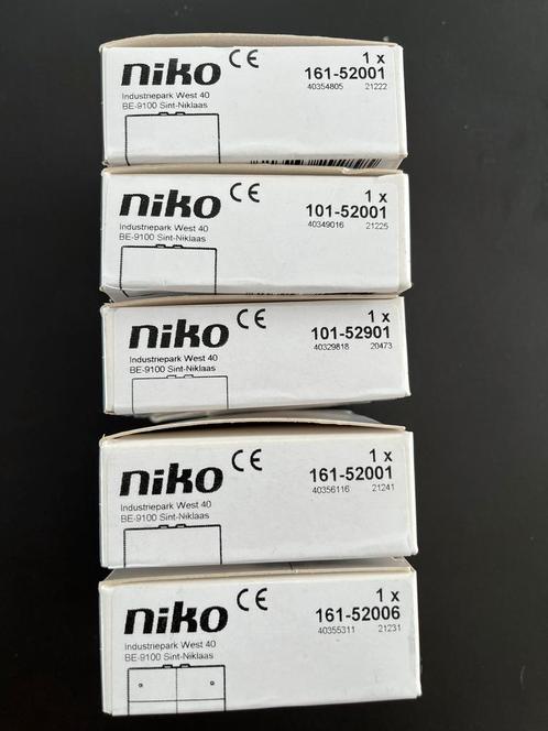 Niko Home Control bedieningen wit en zwart NIEUW, Bricolage & Construction, Électricité & Câbles, Neuf, Enlèvement ou Envoi