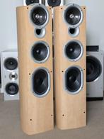 KEF Q11, topmodel uit Q-series, 4-weg speakers, 200 W RMS, Gebruikt, 120 watt of meer, Front, Rear of Stereo speakers, Ophalen